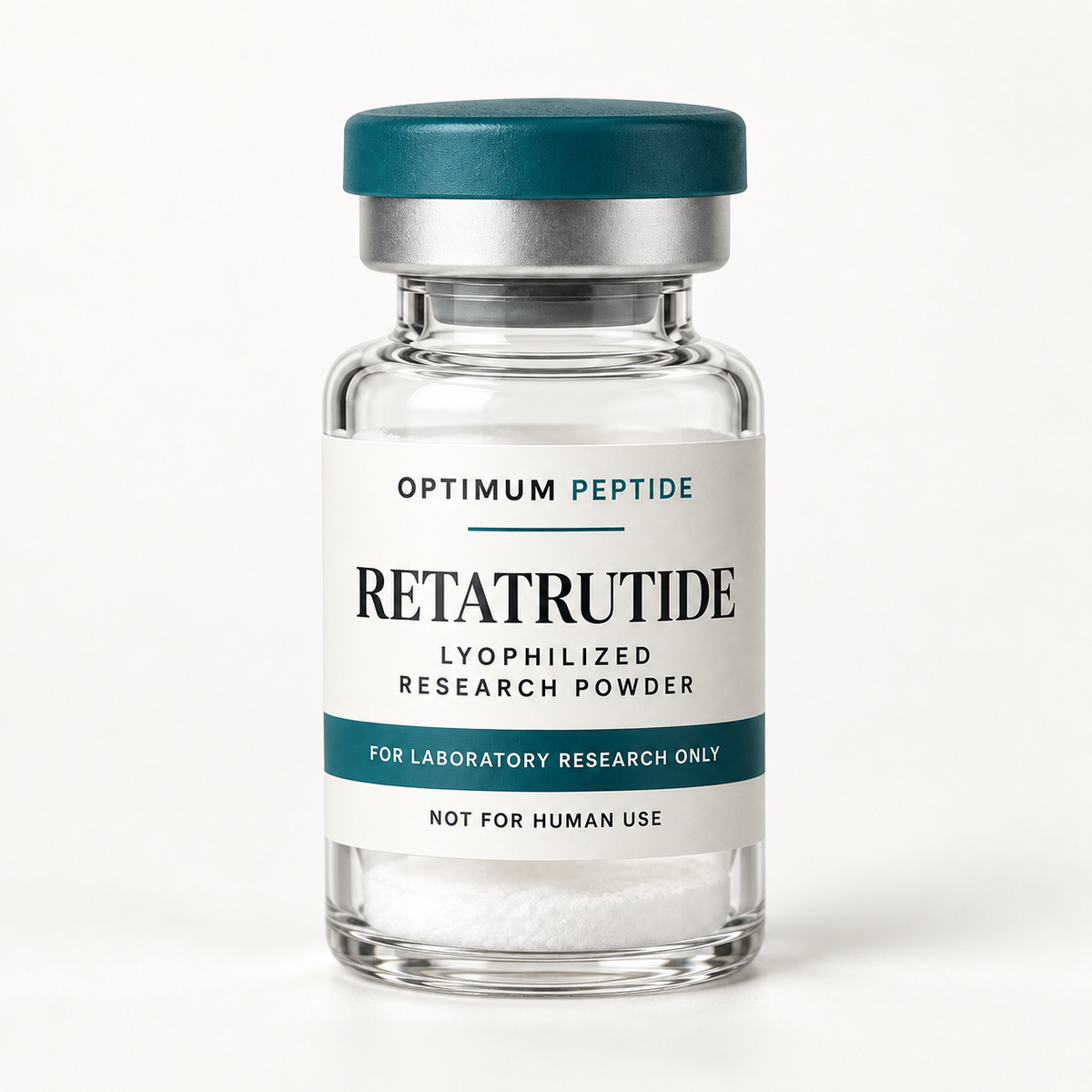 Optimum Peptide Retatrutide Research Powder product rendering